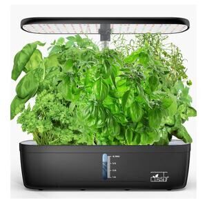 CYBSDF Hydroponics Growing System 12 Pod Indoor Herb Garden LED Kit